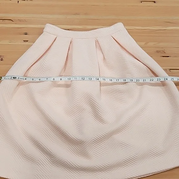 Forever 21 Light Pink Circle Skirt - Picture 6 of 8
